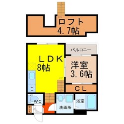 ｓｔａｇｅ中村町の物件間取画像